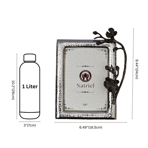 Blooms and Buds Aluminium Photo Frame (5*7)